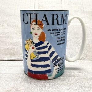 Kate Spade Lenox Charm Amazing Escapes Travel Bright Make Headlines Mug-12 oz